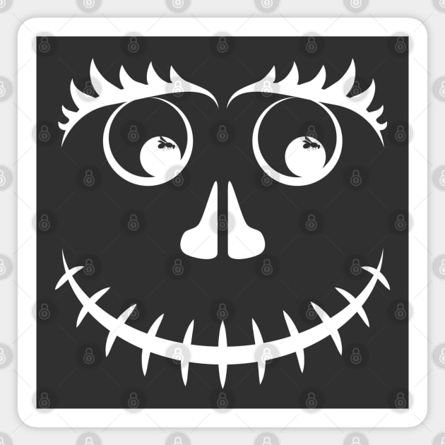 Halloween Smiley Face Sticker by dkdesigns27